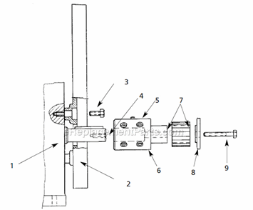Engine Assmebly Diagram and Parts List for AL2810  Campbell Hausfeld Paint Sprayer